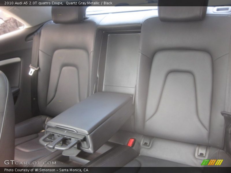 Quartz Gray Metallic / Black 2010 Audi A5 2.0T quattro Coupe