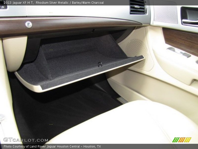 Rhodium Silver Metallic / Barley/Warm Charcoal 2013 Jaguar XF I4 T