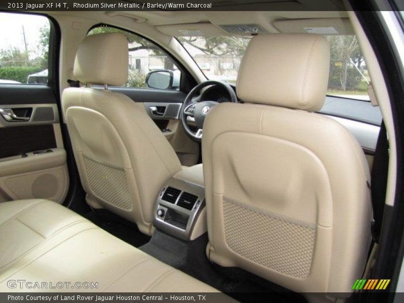 Rhodium Silver Metallic / Barley/Warm Charcoal 2013 Jaguar XF I4 T