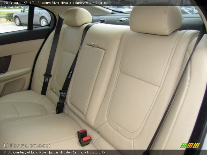 Rhodium Silver Metallic / Barley/Warm Charcoal 2013 Jaguar XF I4 T