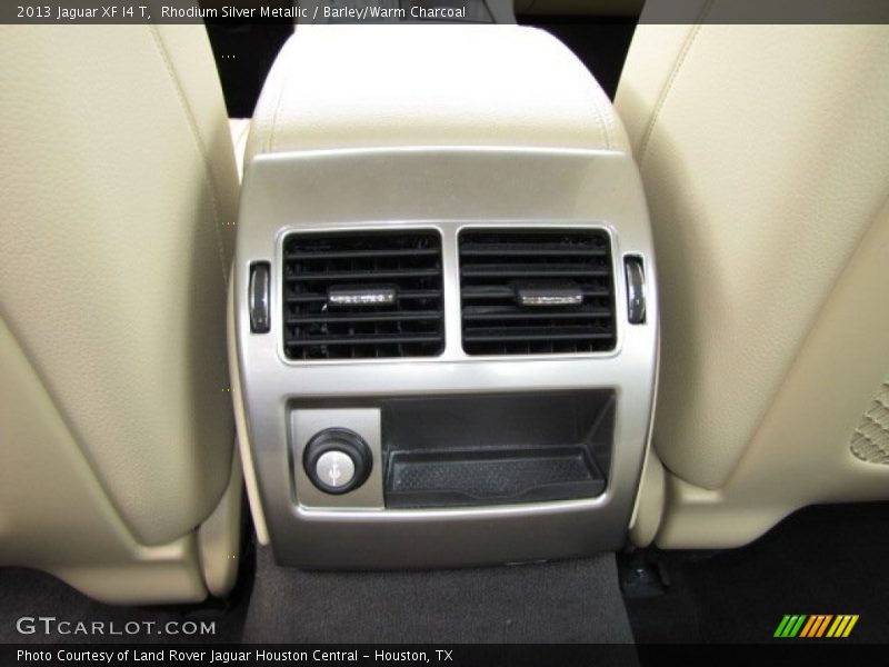 Rhodium Silver Metallic / Barley/Warm Charcoal 2013 Jaguar XF I4 T