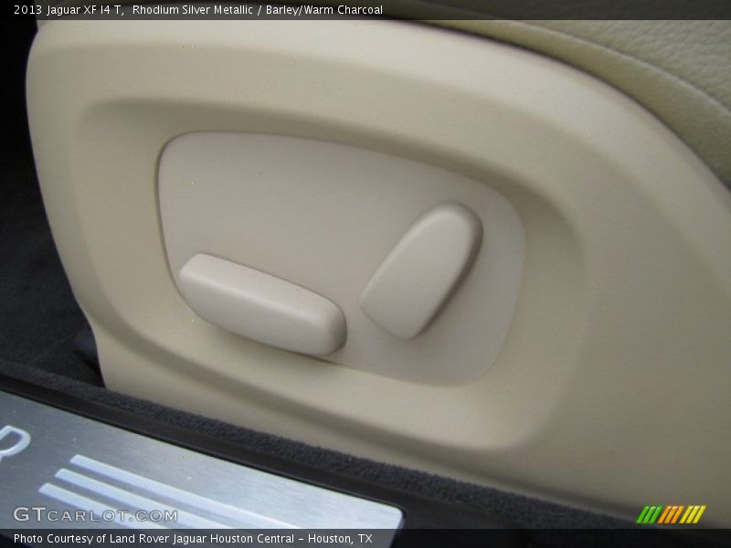 Rhodium Silver Metallic / Barley/Warm Charcoal 2013 Jaguar XF I4 T