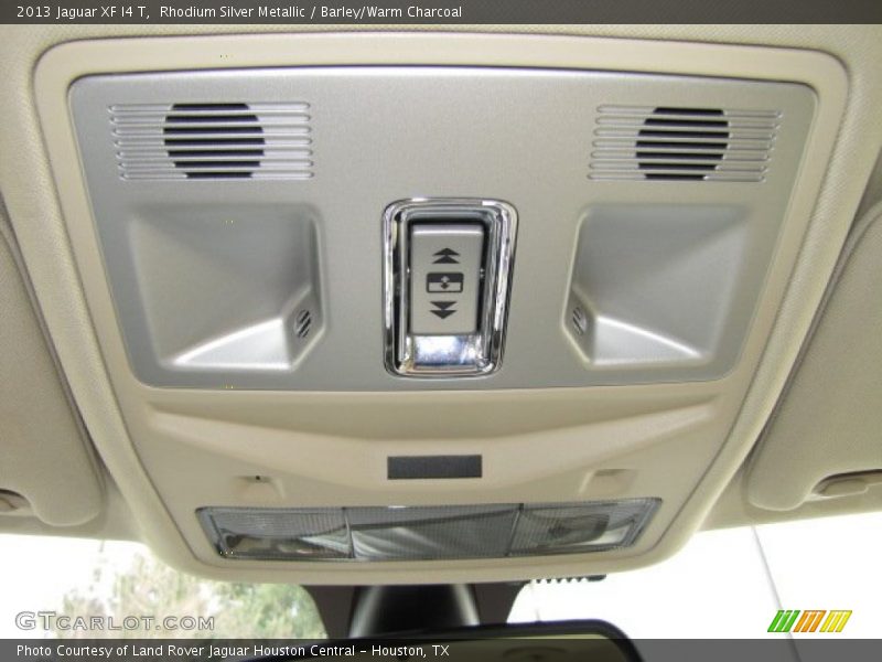 Rhodium Silver Metallic / Barley/Warm Charcoal 2013 Jaguar XF I4 T