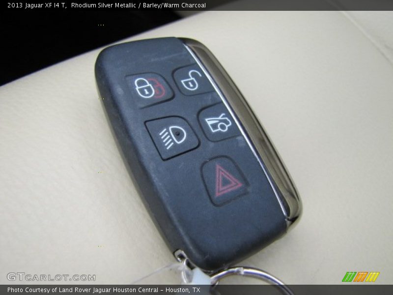 Rhodium Silver Metallic / Barley/Warm Charcoal 2013 Jaguar XF I4 T
