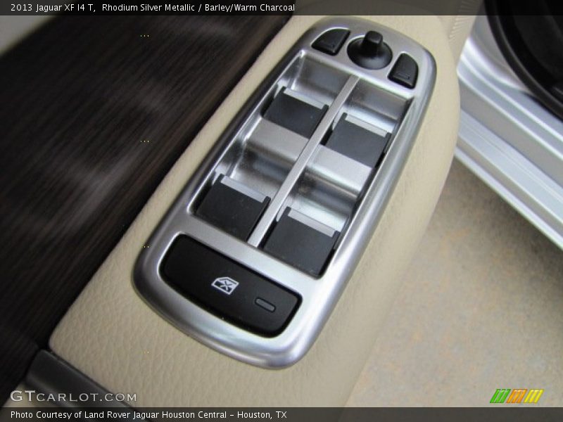 Rhodium Silver Metallic / Barley/Warm Charcoal 2013 Jaguar XF I4 T