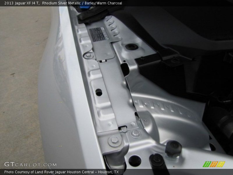 Rhodium Silver Metallic / Barley/Warm Charcoal 2013 Jaguar XF I4 T