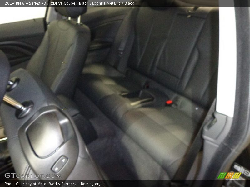 Black Sapphire Metallic / Black 2014 BMW 4 Series 435i xDrive Coupe