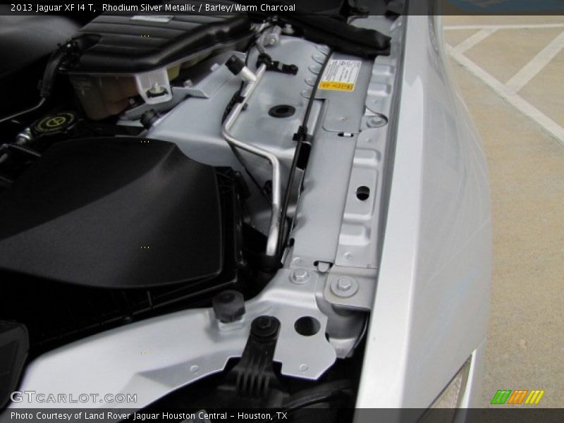 Rhodium Silver Metallic / Barley/Warm Charcoal 2013 Jaguar XF I4 T