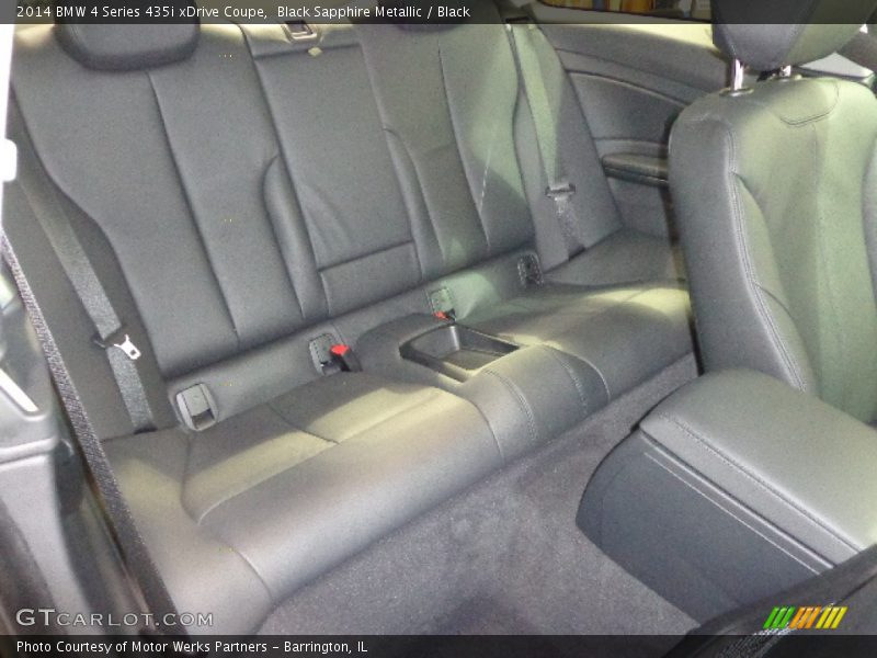 Black Sapphire Metallic / Black 2014 BMW 4 Series 435i xDrive Coupe