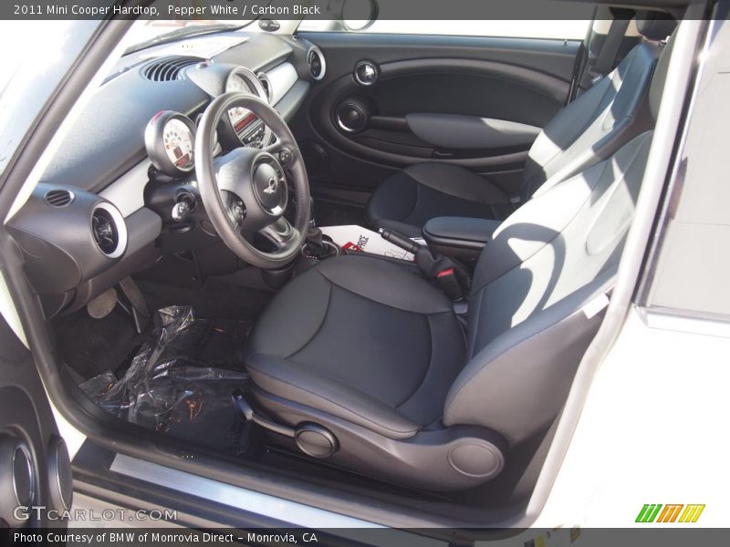 Pepper White / Carbon Black 2011 Mini Cooper Hardtop