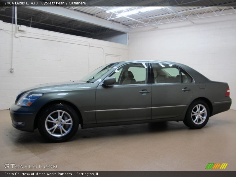 Cypress Pearl / Cashmere 2004 Lexus LS 430