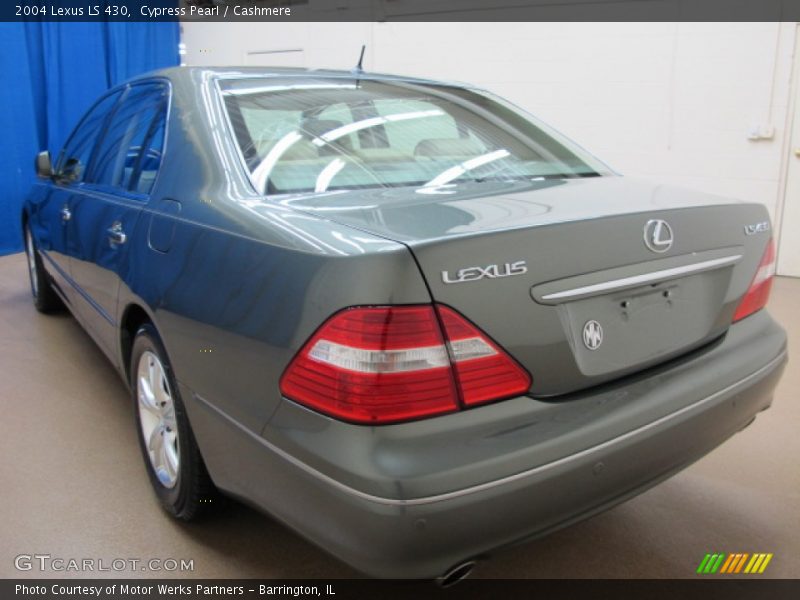 Cypress Pearl / Cashmere 2004 Lexus LS 430