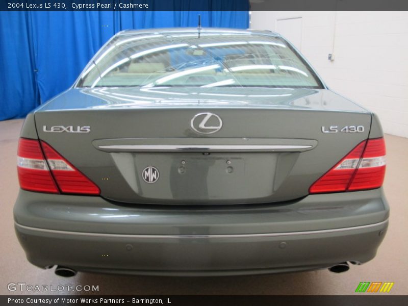 Cypress Pearl / Cashmere 2004 Lexus LS 430