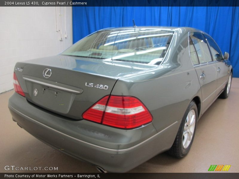 Cypress Pearl / Cashmere 2004 Lexus LS 430