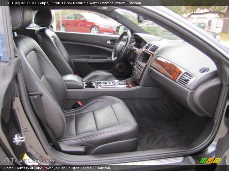 Stratus Grey Metallic / Warm Charcoal/Warm Charcoal 2011 Jaguar XK XK Coupe