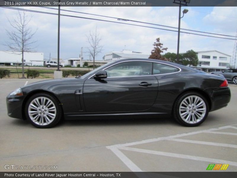 Stratus Grey Metallic / Warm Charcoal/Warm Charcoal 2011 Jaguar XK XK Coupe