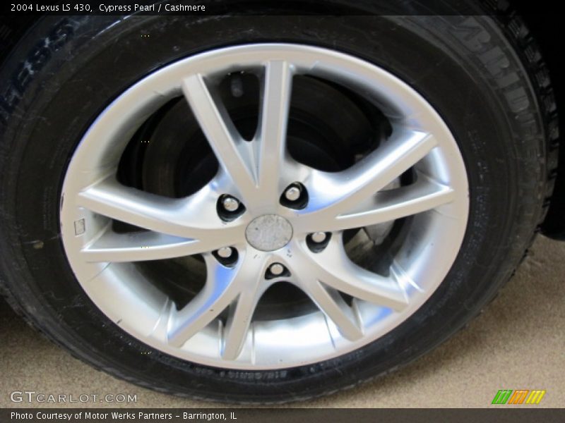 Cypress Pearl / Cashmere 2004 Lexus LS 430