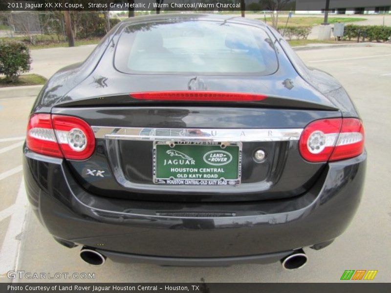 Stratus Grey Metallic / Warm Charcoal/Warm Charcoal 2011 Jaguar XK XK Coupe