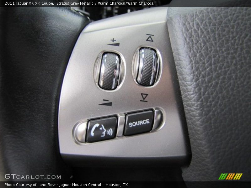Stratus Grey Metallic / Warm Charcoal/Warm Charcoal 2011 Jaguar XK XK Coupe