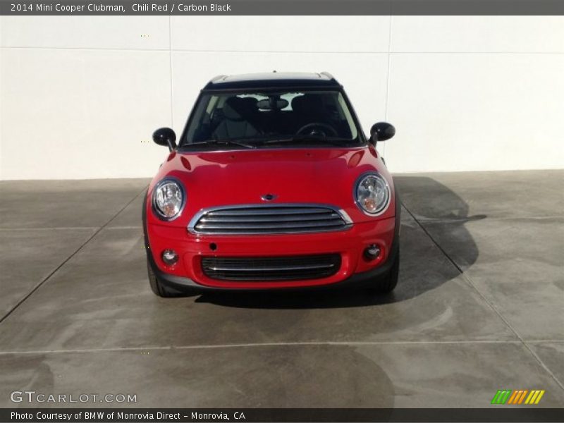 Chili Red / Carbon Black 2014 Mini Cooper Clubman