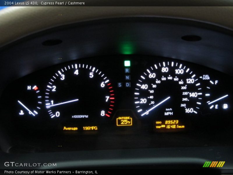Cypress Pearl / Cashmere 2004 Lexus LS 430
