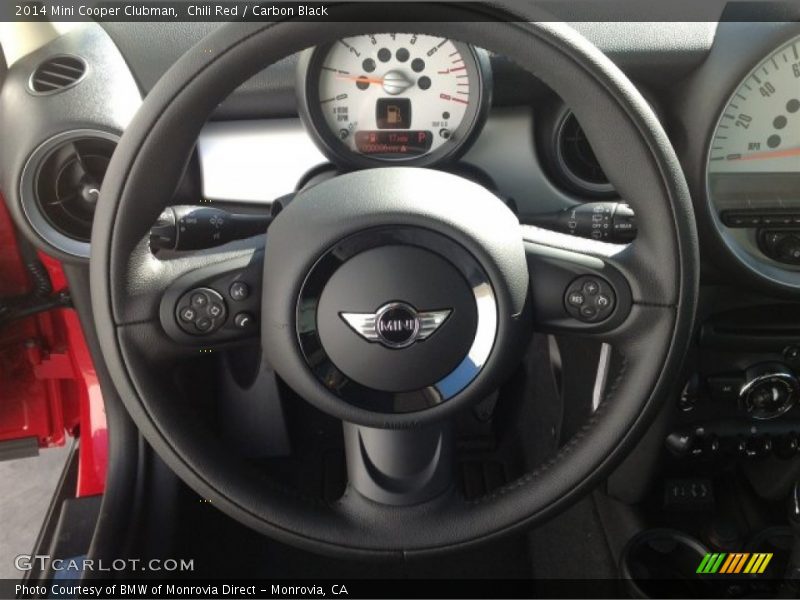 Chili Red / Carbon Black 2014 Mini Cooper Clubman