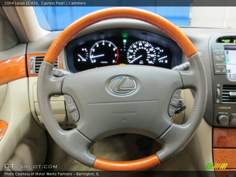 Cypress Pearl / Cashmere 2004 Lexus LS 430
