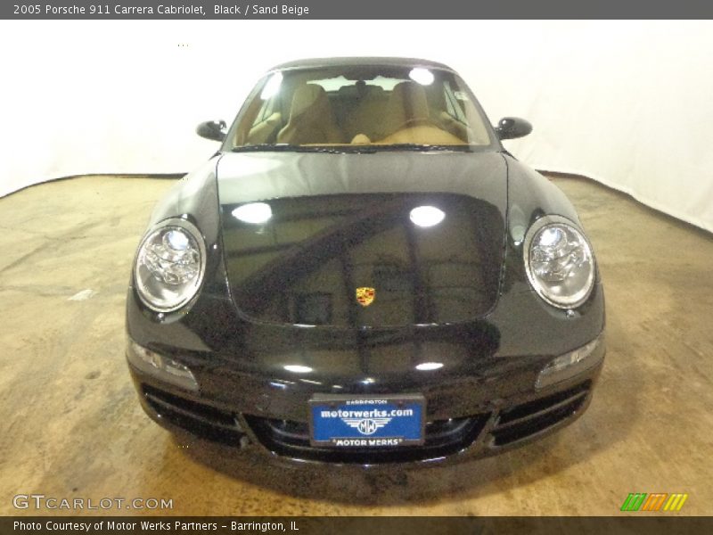 Black / Sand Beige 2005 Porsche 911 Carrera Cabriolet