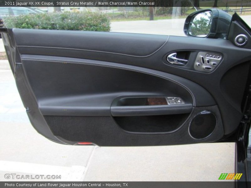 Stratus Grey Metallic / Warm Charcoal/Warm Charcoal 2011 Jaguar XK XK Coupe