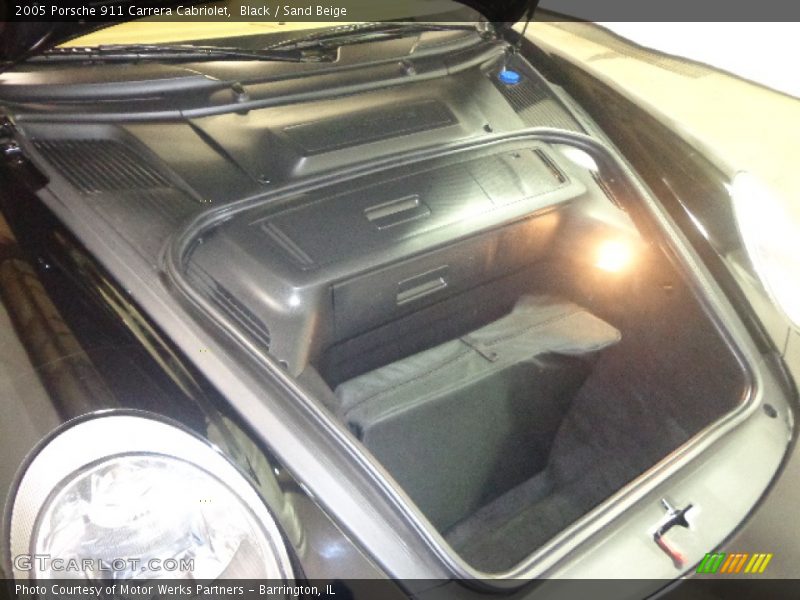 Black / Sand Beige 2005 Porsche 911 Carrera Cabriolet