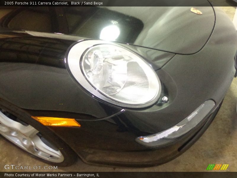 Black / Sand Beige 2005 Porsche 911 Carrera Cabriolet