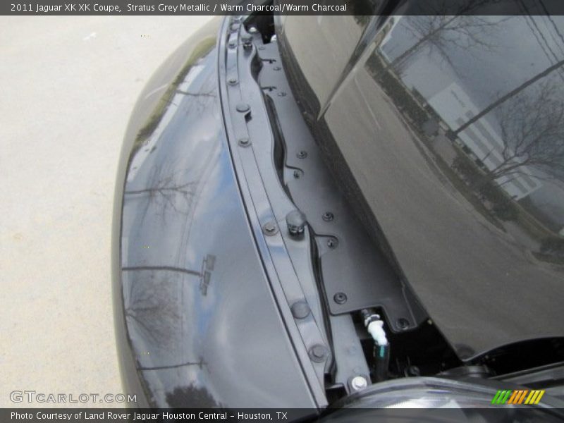 Stratus Grey Metallic / Warm Charcoal/Warm Charcoal 2011 Jaguar XK XK Coupe