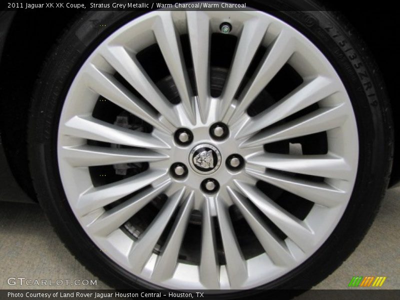 Stratus Grey Metallic / Warm Charcoal/Warm Charcoal 2011 Jaguar XK XK Coupe