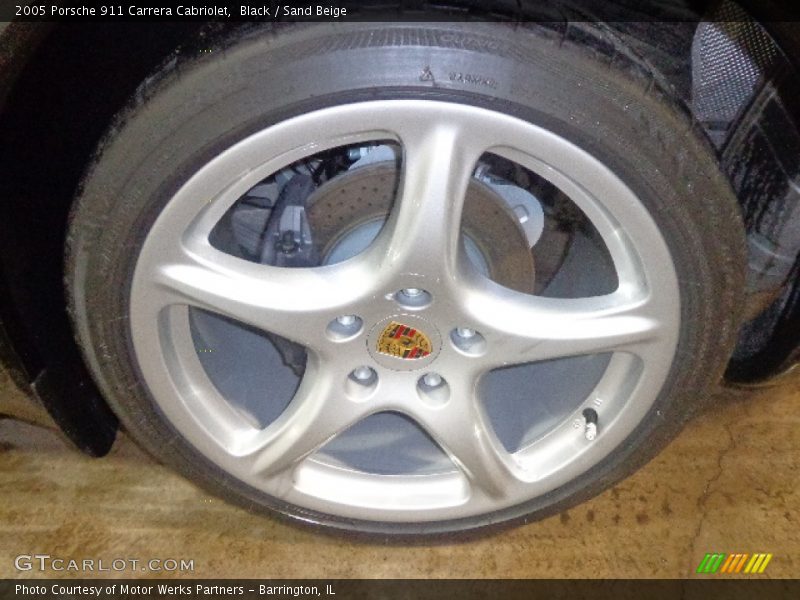 Black / Sand Beige 2005 Porsche 911 Carrera Cabriolet
