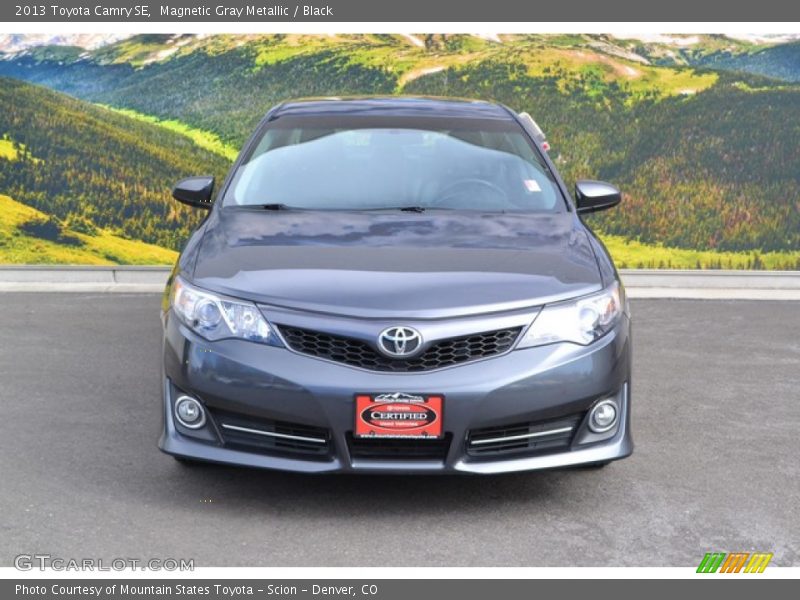 Magnetic Gray Metallic / Black 2013 Toyota Camry SE