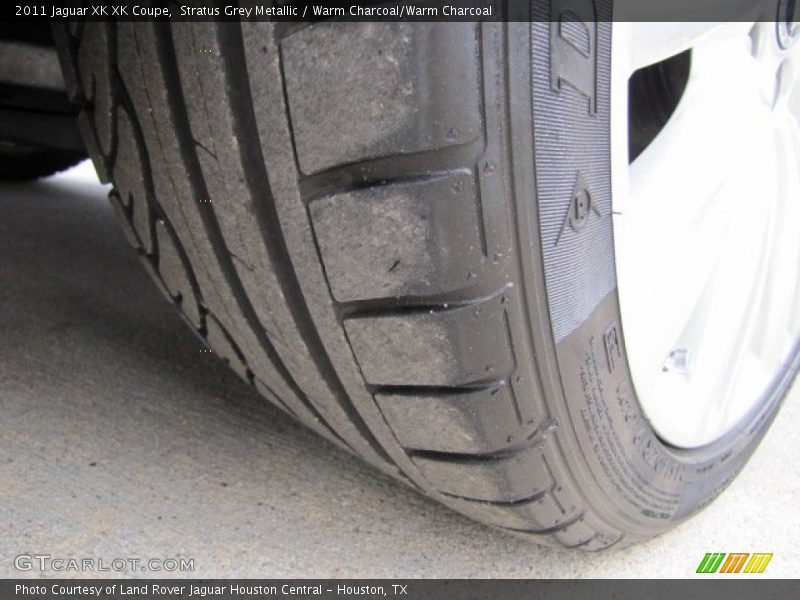 Stratus Grey Metallic / Warm Charcoal/Warm Charcoal 2011 Jaguar XK XK Coupe