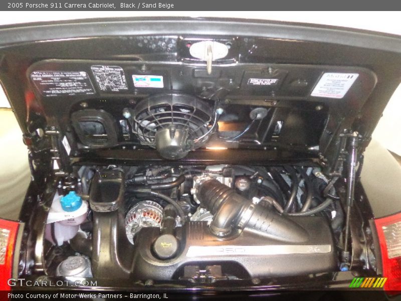 Black / Sand Beige 2005 Porsche 911 Carrera Cabriolet