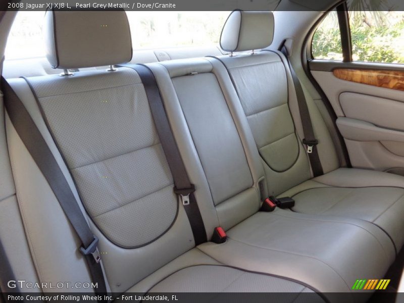 Rear Seat of 2008 XJ XJ8 L
