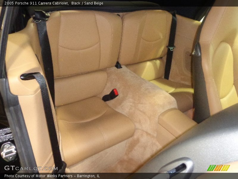 Black / Sand Beige 2005 Porsche 911 Carrera Cabriolet