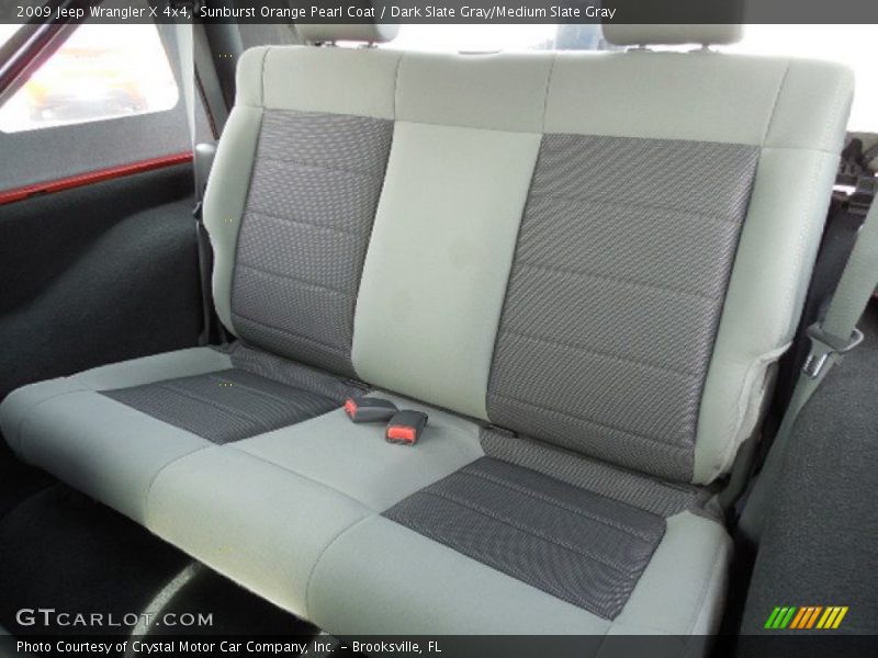 Sunburst Orange Pearl Coat / Dark Slate Gray/Medium Slate Gray 2009 Jeep Wrangler X 4x4