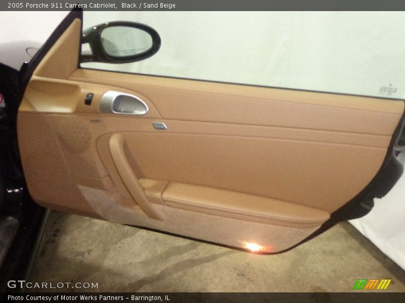 Black / Sand Beige 2005 Porsche 911 Carrera Cabriolet