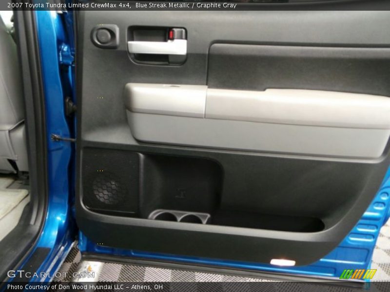 Blue Streak Metallic / Graphite Gray 2007 Toyota Tundra Limited CrewMax 4x4