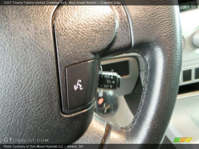 Blue Streak Metallic / Graphite Gray 2007 Toyota Tundra Limited CrewMax 4x4