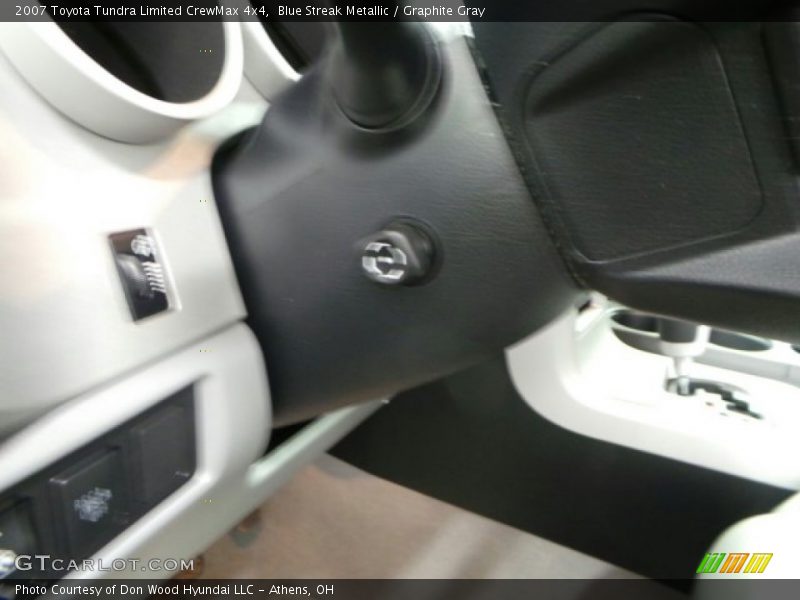 Blue Streak Metallic / Graphite Gray 2007 Toyota Tundra Limited CrewMax 4x4