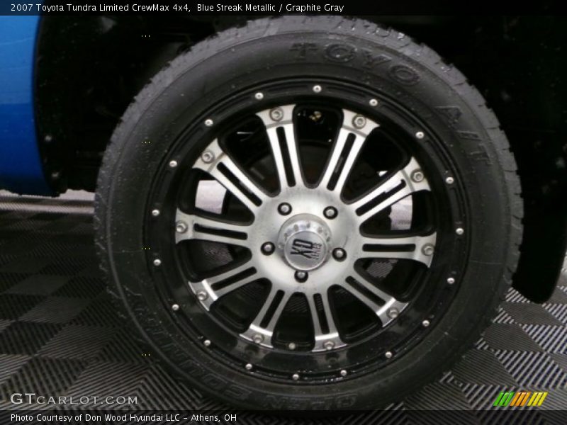 Blue Streak Metallic / Graphite Gray 2007 Toyota Tundra Limited CrewMax 4x4