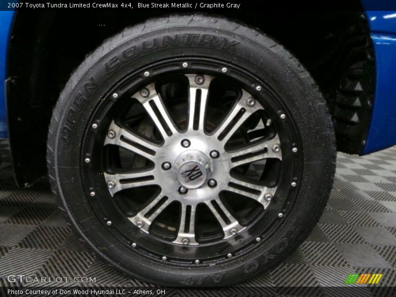 Blue Streak Metallic / Graphite Gray 2007 Toyota Tundra Limited CrewMax 4x4