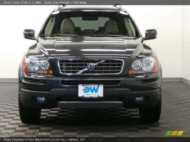 Savile Grey Metallic / Soft Beige 2010 Volvo XC90 3.2 AWD