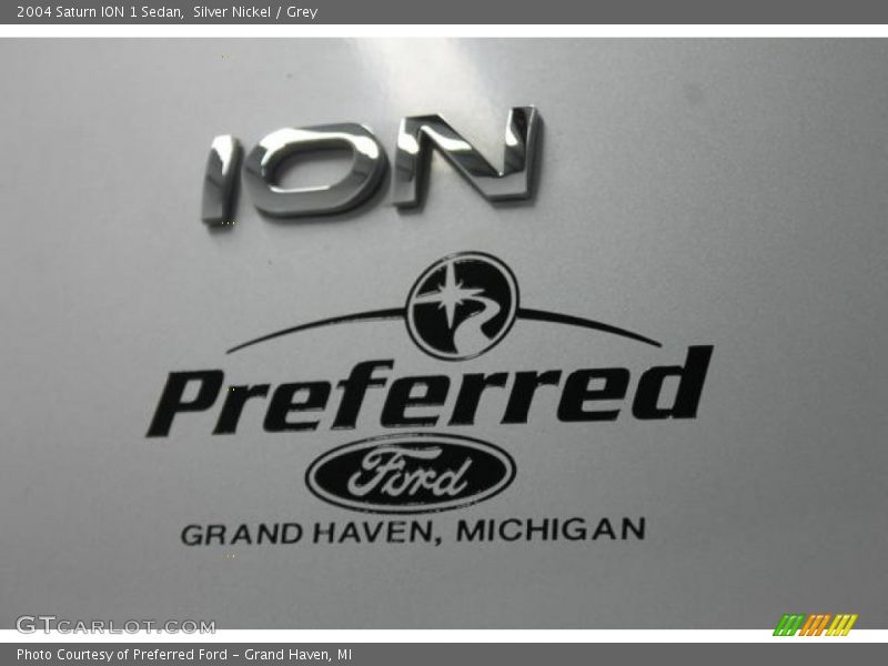 Silver Nickel / Grey 2004 Saturn ION 1 Sedan