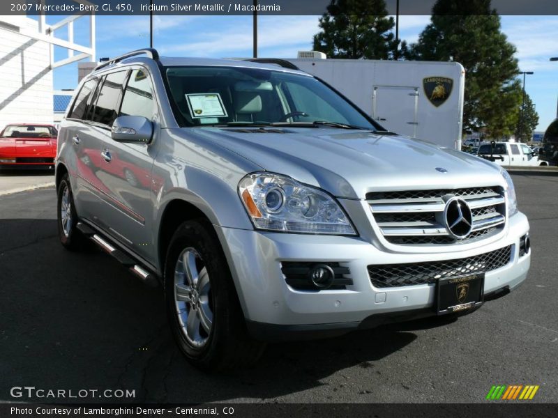 Iridium Silver Metallic / Macadamia 2007 Mercedes-Benz GL 450