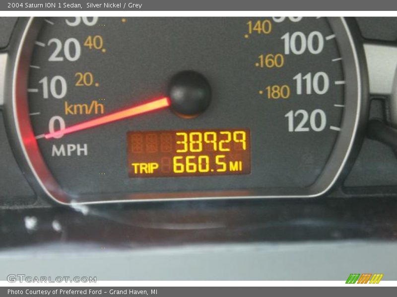 Silver Nickel / Grey 2004 Saturn ION 1 Sedan